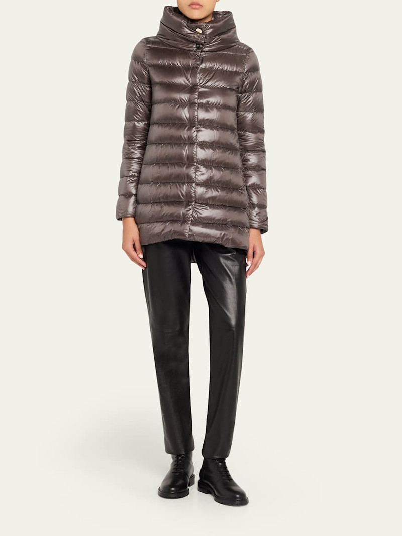 Herno Amelia Ultra-Light A-Line Down Jacket outlook
