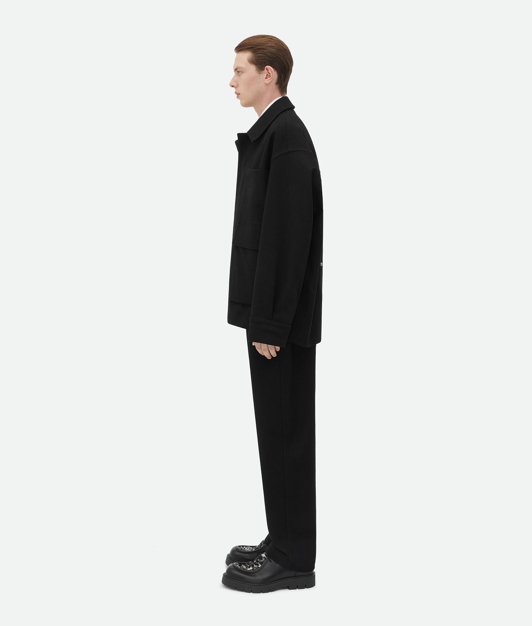 Bonded Cotton Wool Blouson - 2