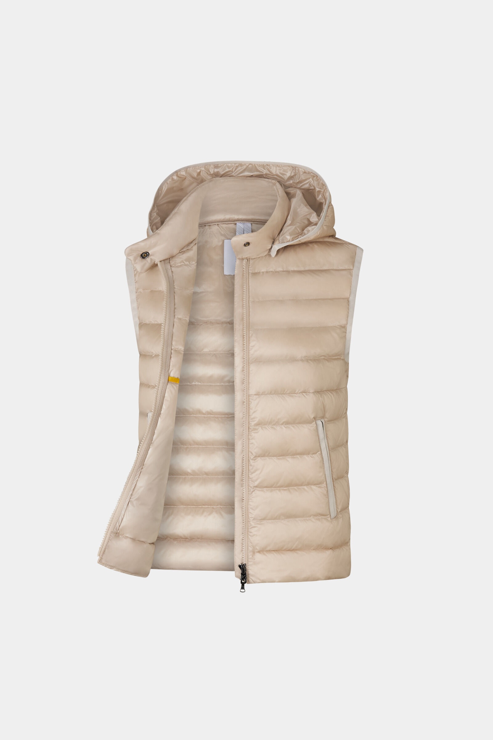 Tayra Lightweight down vest in Sand - 8