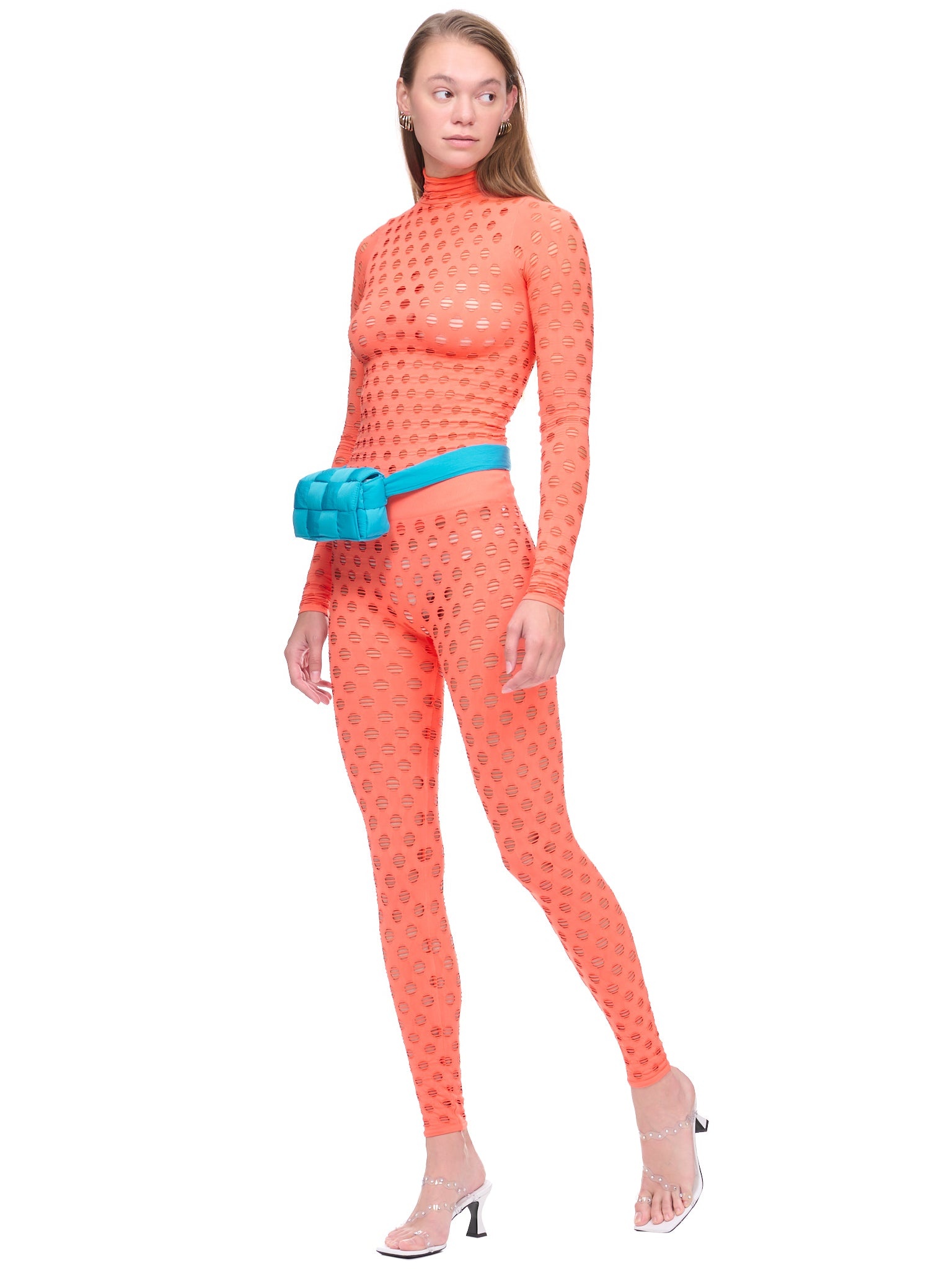 Perforated Leggings - 6