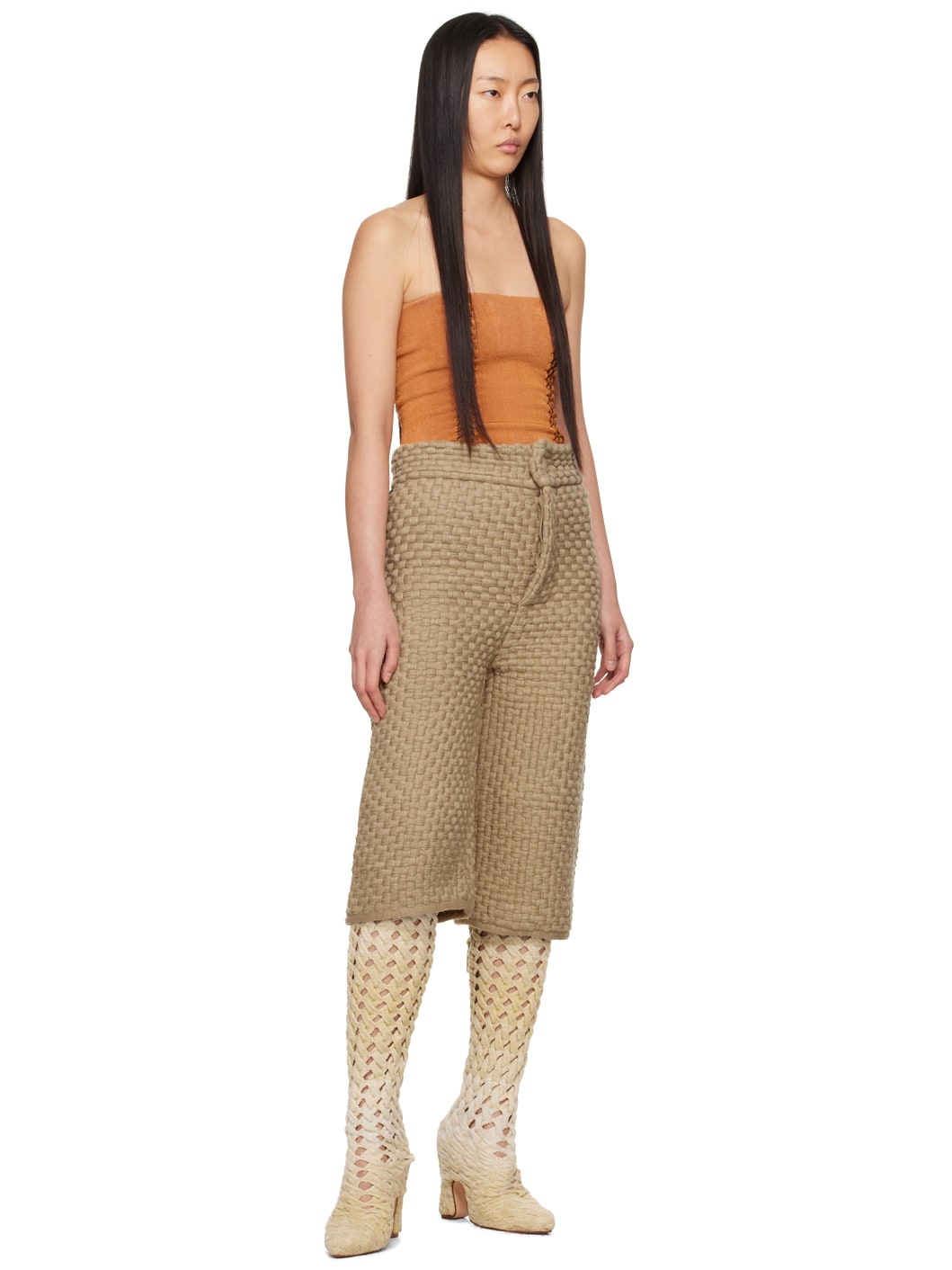 SSENSE Exclusive Orange Versatile Tube Top - 5