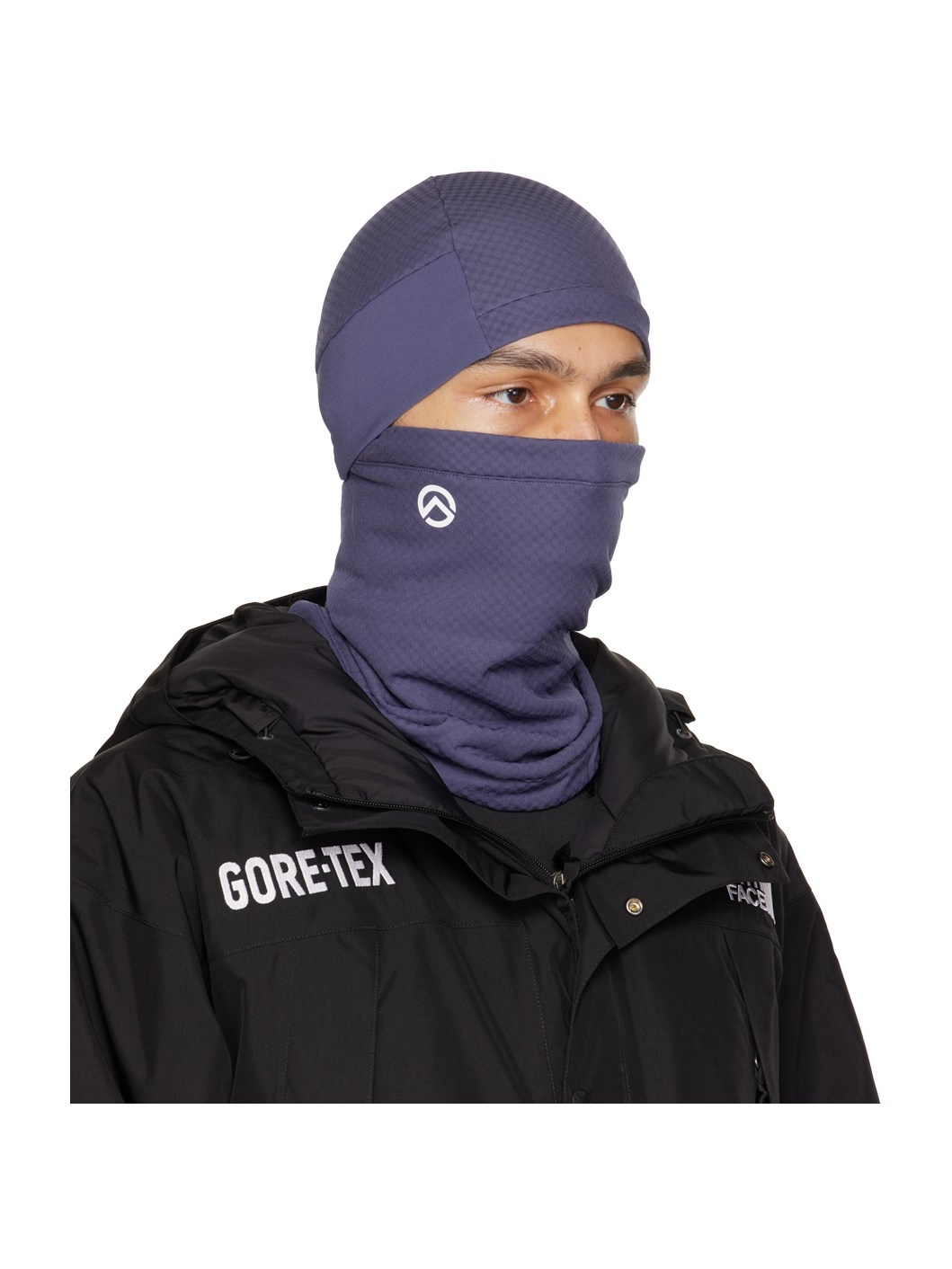 Blue Paneled Balaclava - 2