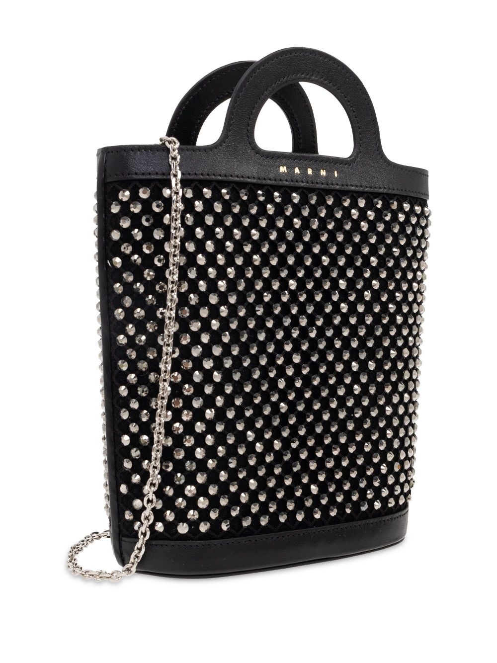 crystal-embellished tote bag - 4