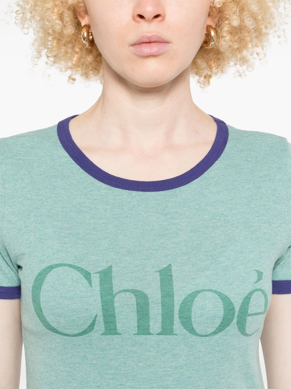 logo-print T-shirt - 5
