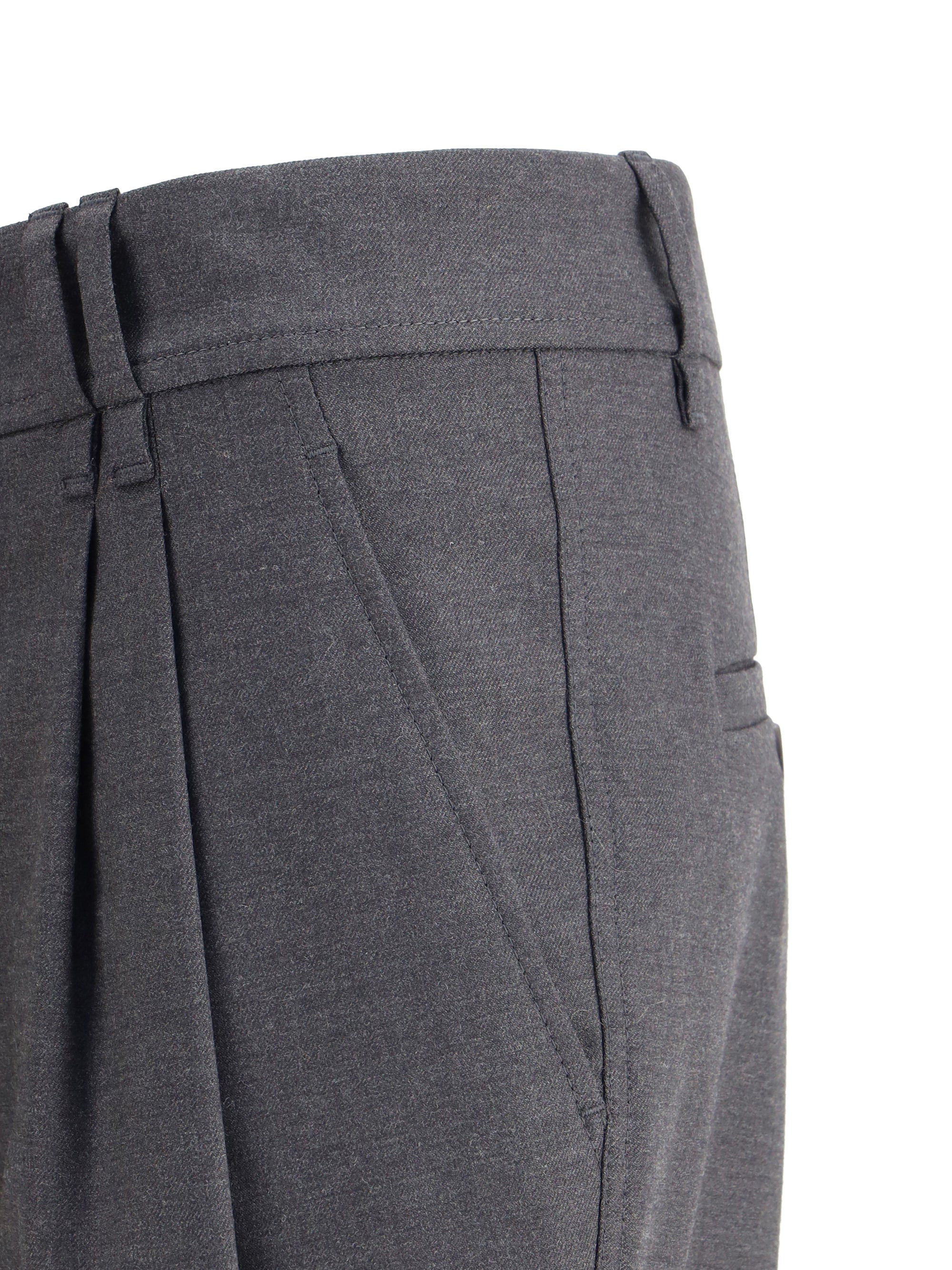 Brunello Cucinelli Women Virgin Wool Pants - 3