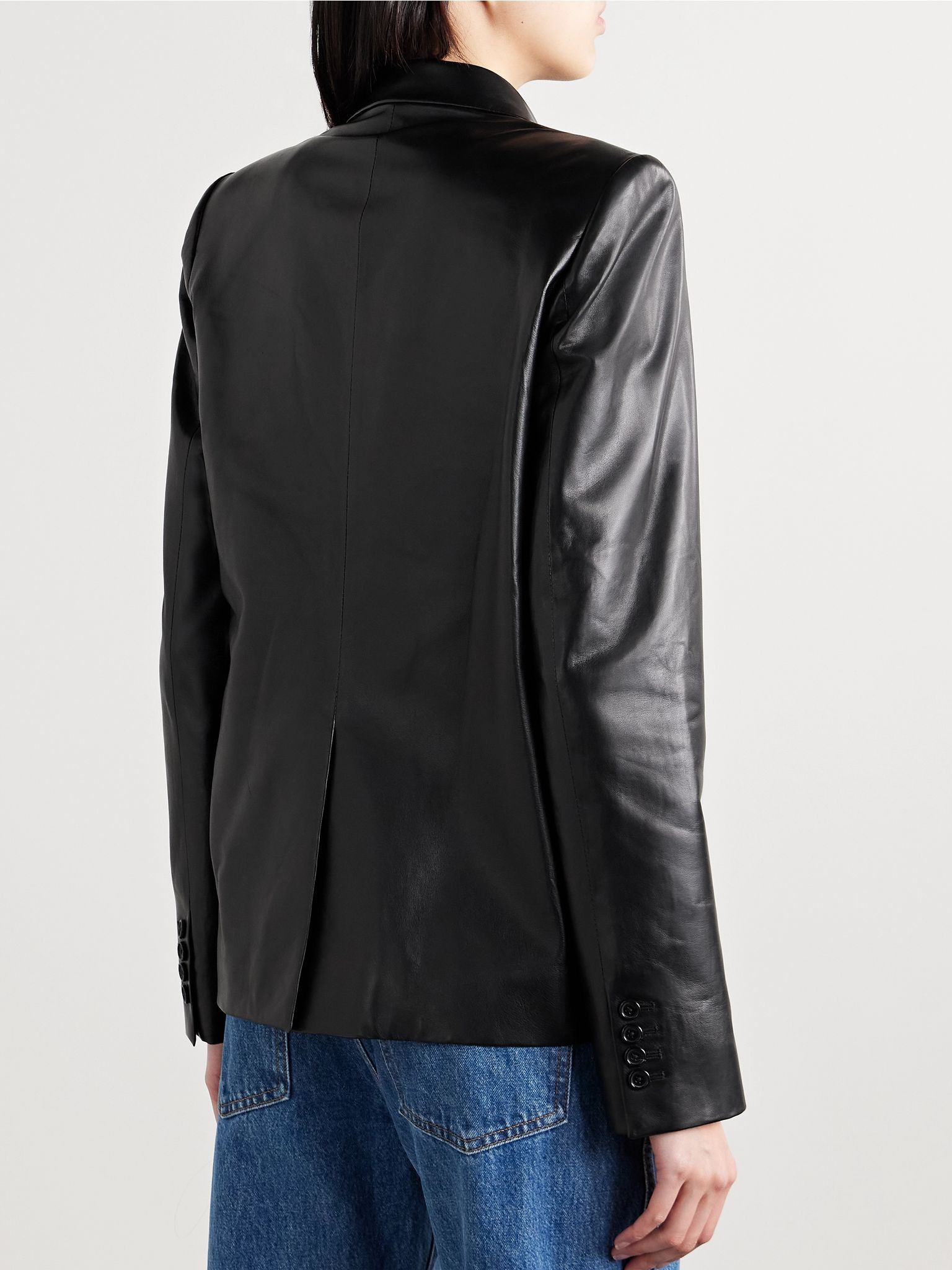 Saraphina leather jacket Black - 4