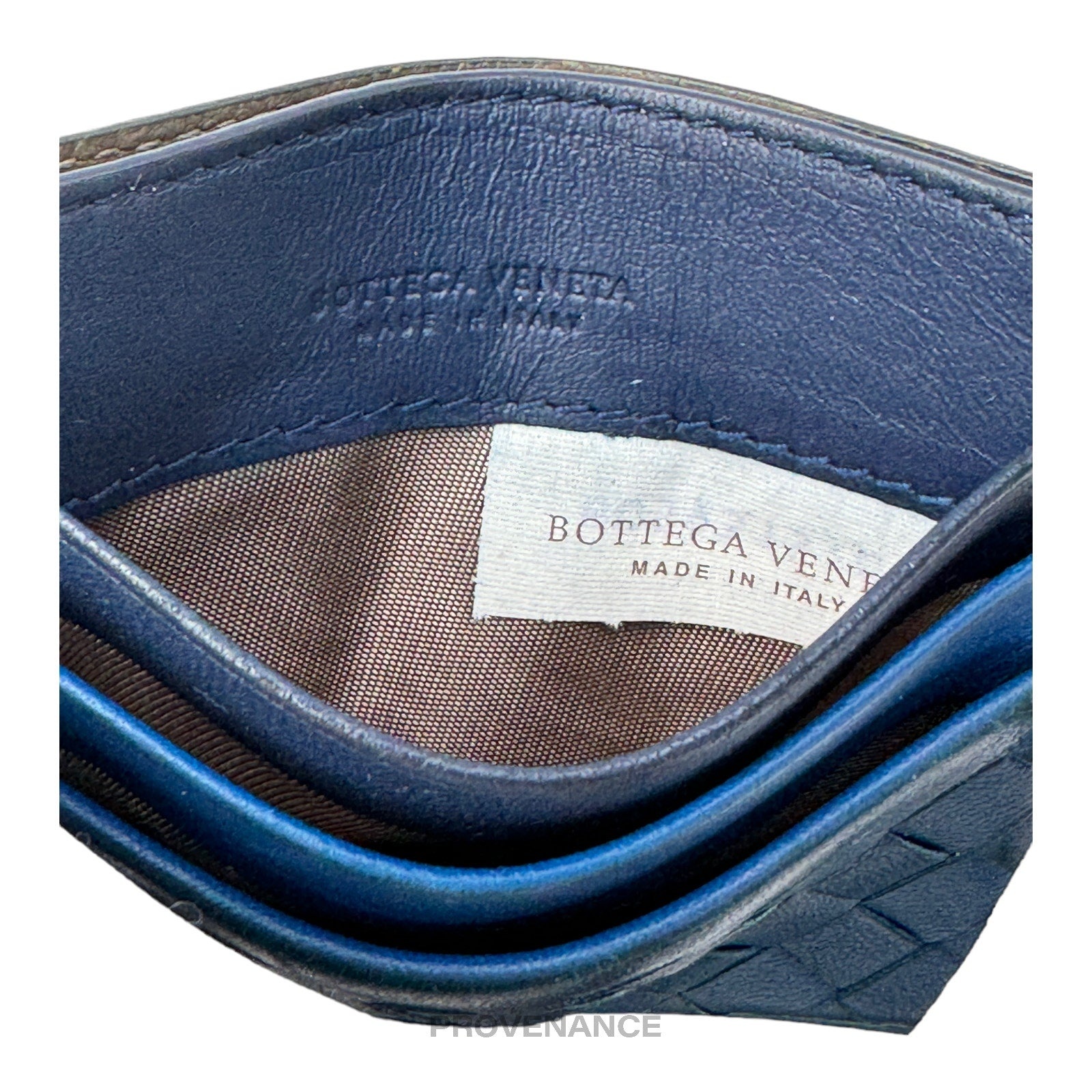 Bottega Veneta 6CC Card Wallet - Two-Tone Intrecciato - 5