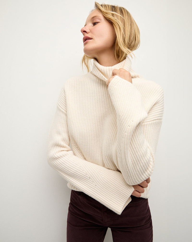 VERONICA BEARD MATILDA MERINO WOOL TURTLENECK outlook
