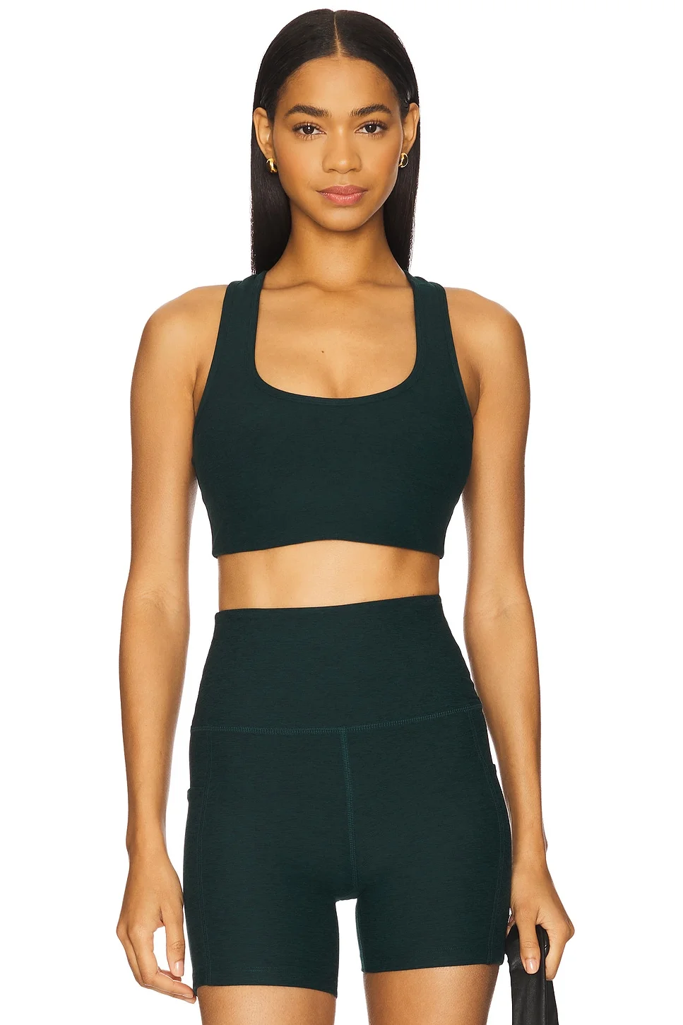 Space Dye Simplicity Long Line Bra - 1