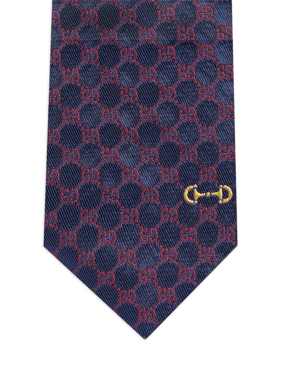 GG silk jacquard tie - 2