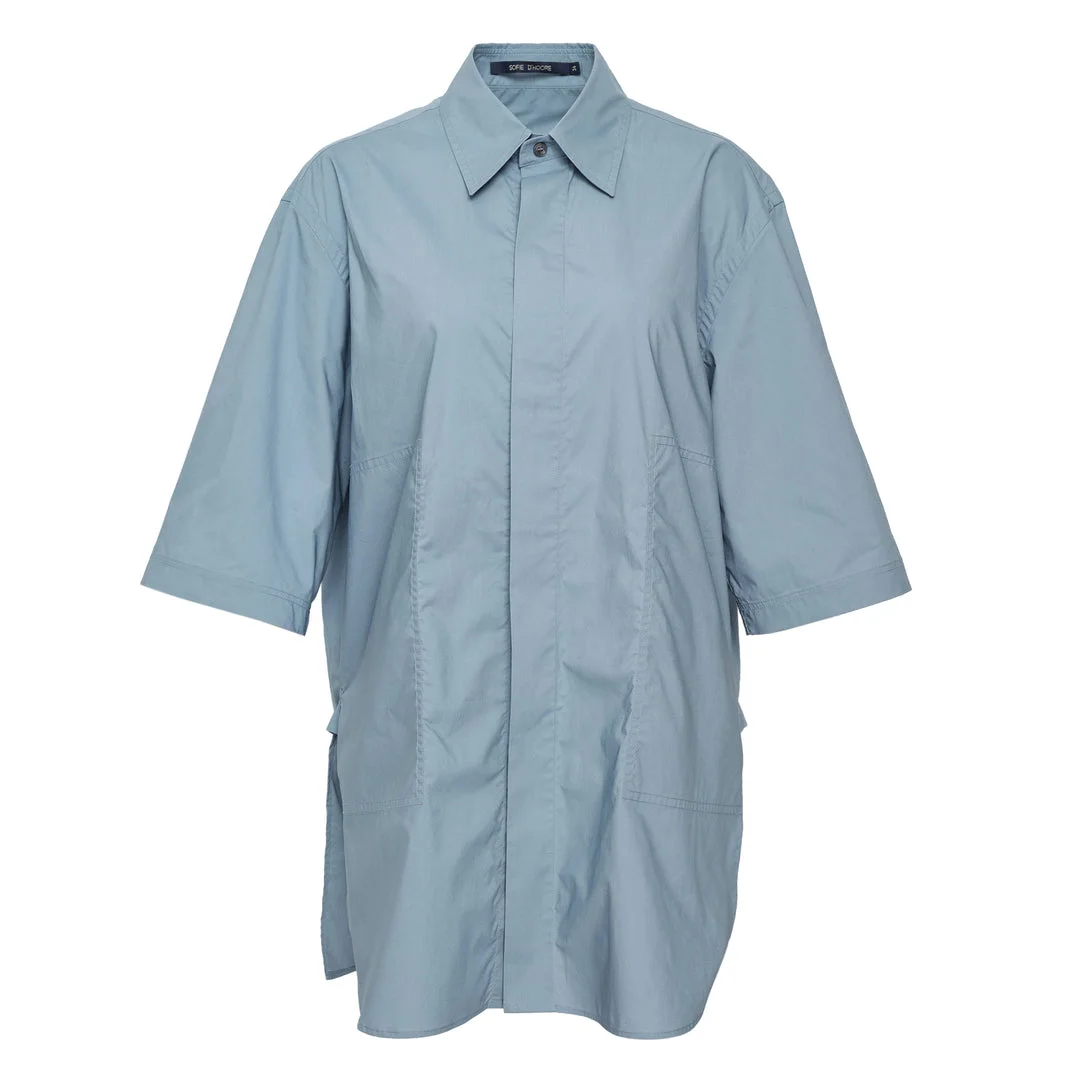 Short Sleeve Pocket Detail Shirt - 1