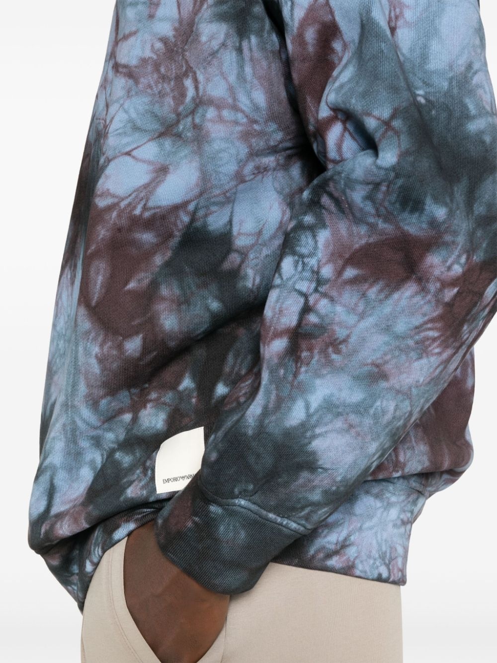 space-print hoodie - 5