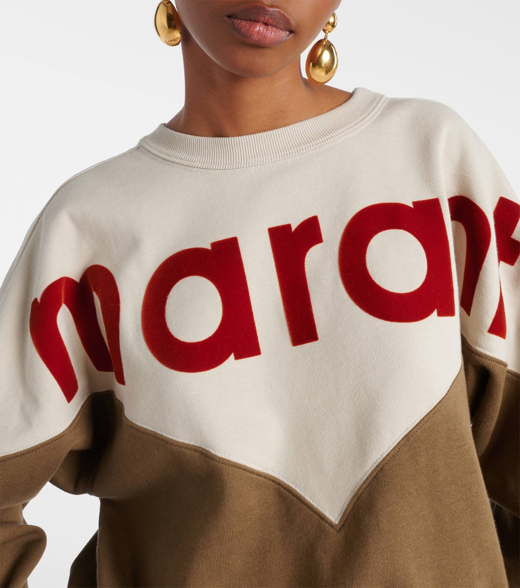 Houston cotton-blend jersey sweatshirt - 4