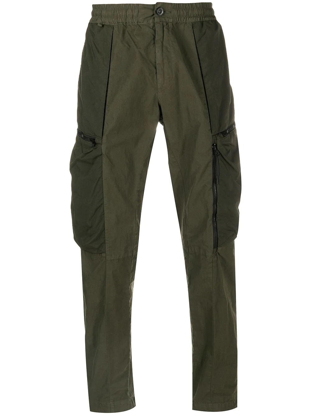 slim-fit cargo trousers - 1