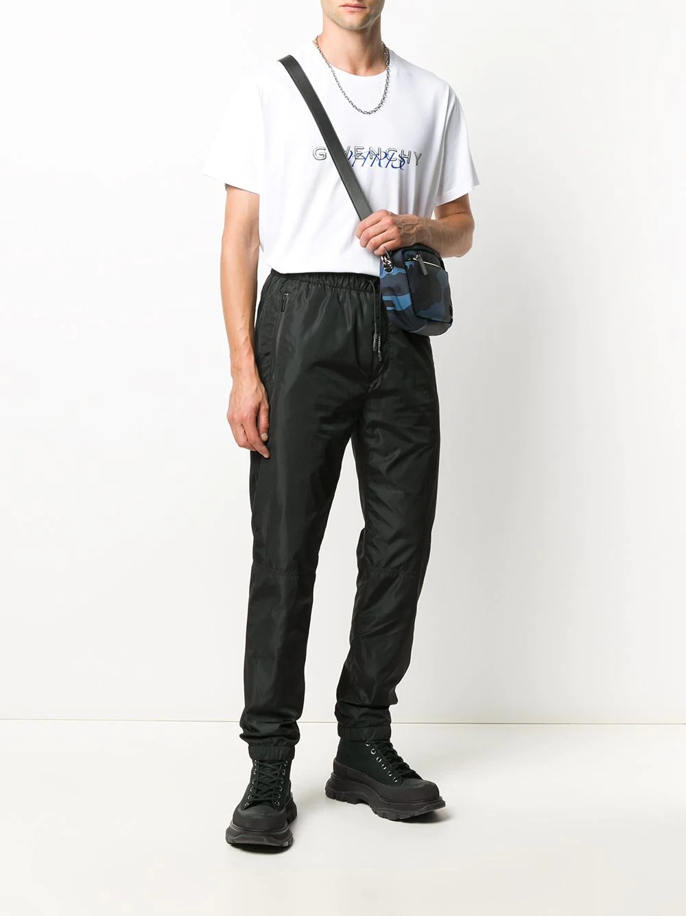 tapered-fit track pants - 2