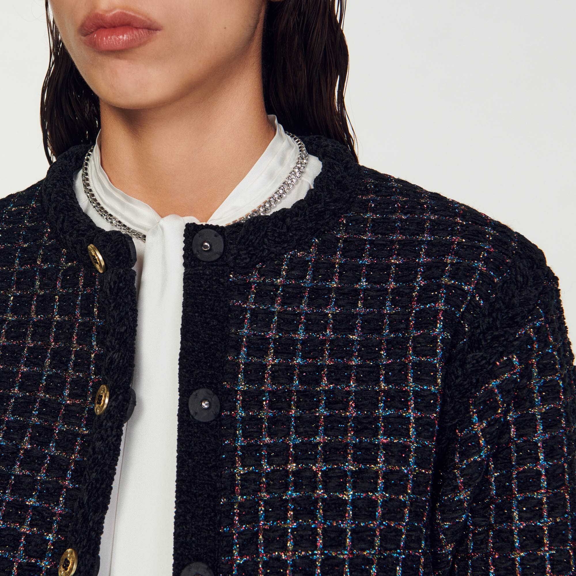 TWEED STYLE COATIGAN - 4