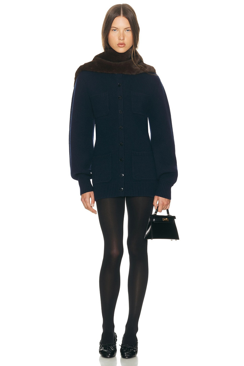 HELSA Devika Wool Cashmere Cardigan outlook