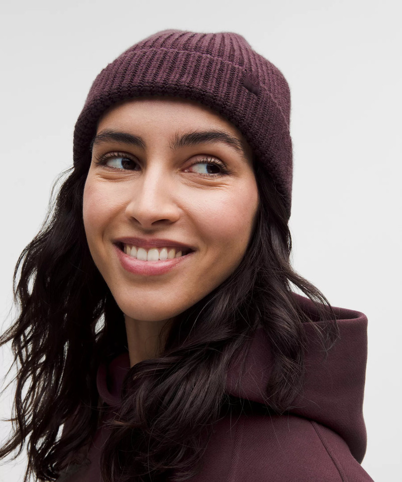 lululemon Close-Fit Wool-Blend Ribbed Knit Beanie outlook
