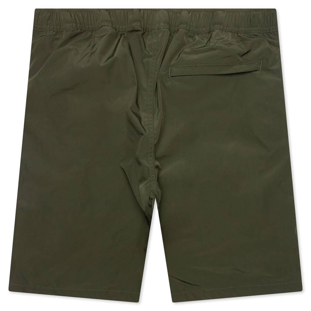 COLLEGE BEACH SHORTS - OLIVE DRAB - 2