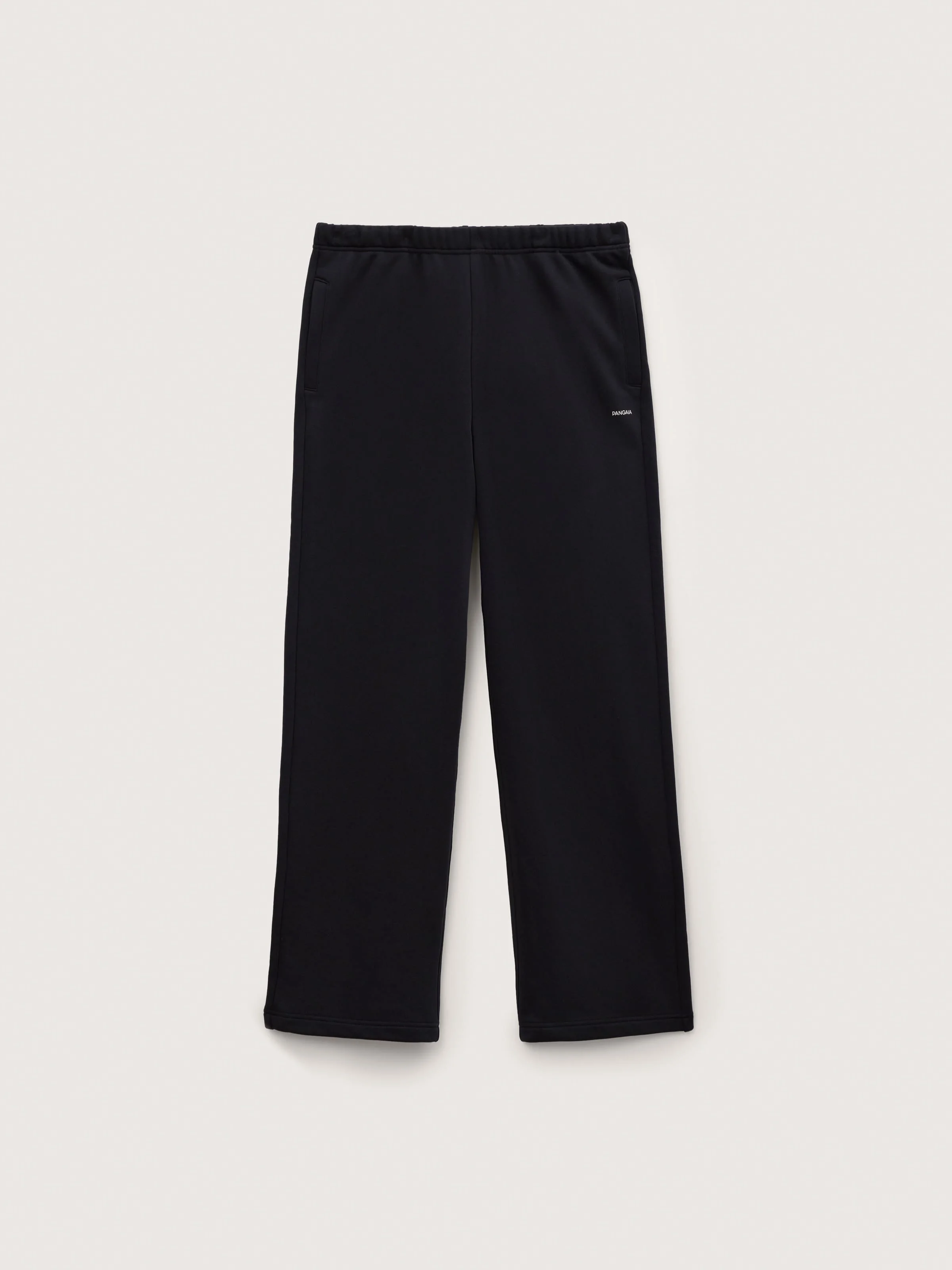 Mens Midweight Straight Leg Track Pants - Black - 1