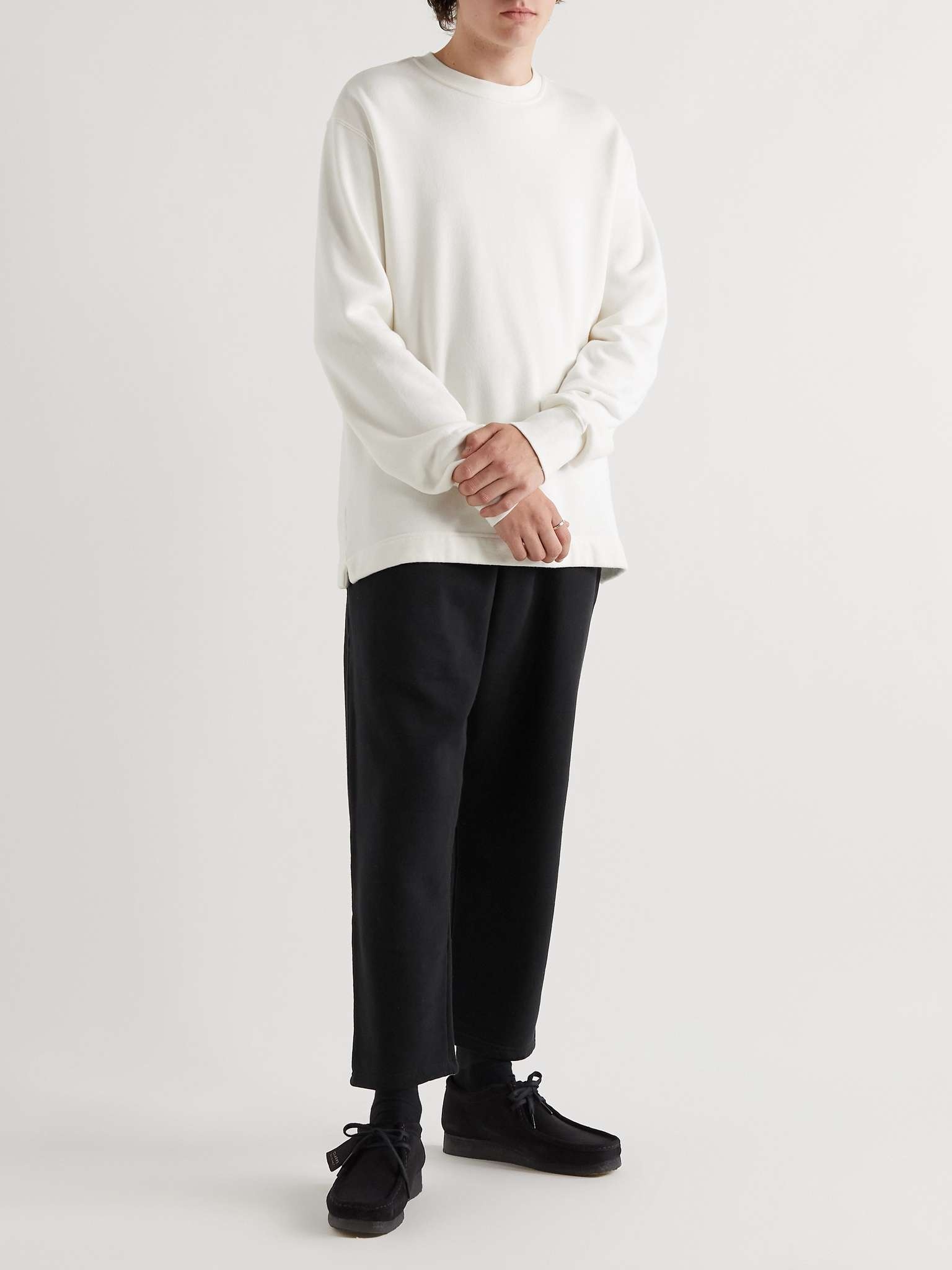 + Sunspel Ryton Cotton-Jersey Sweatpants - 2