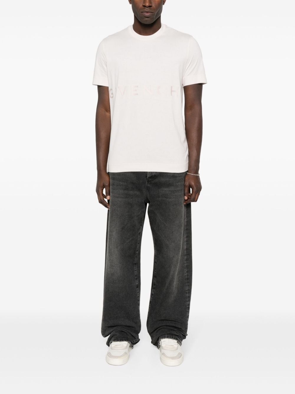 4G-motif cotton T-shirt - 2