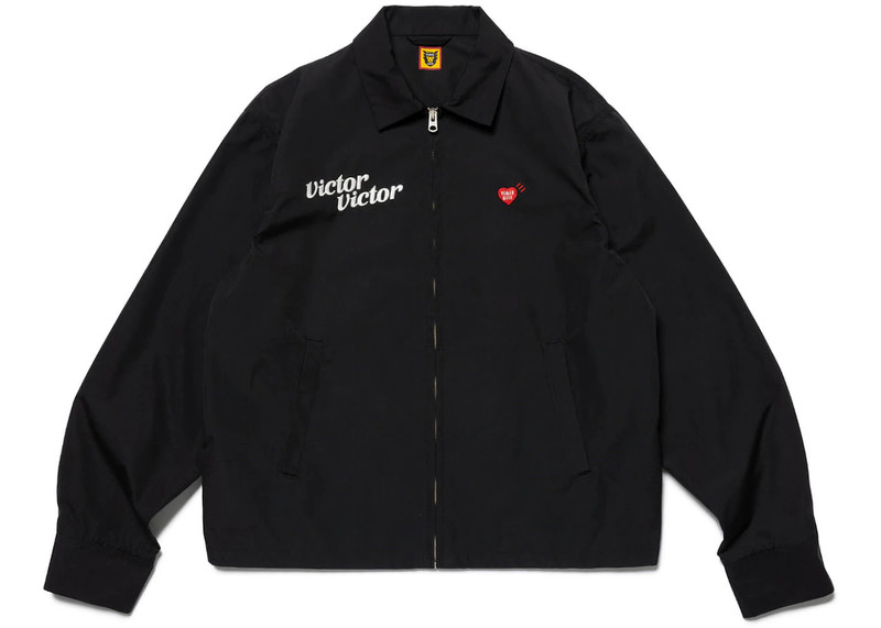 Human Made x Victor Victor Drizzler Jacket Black - 1