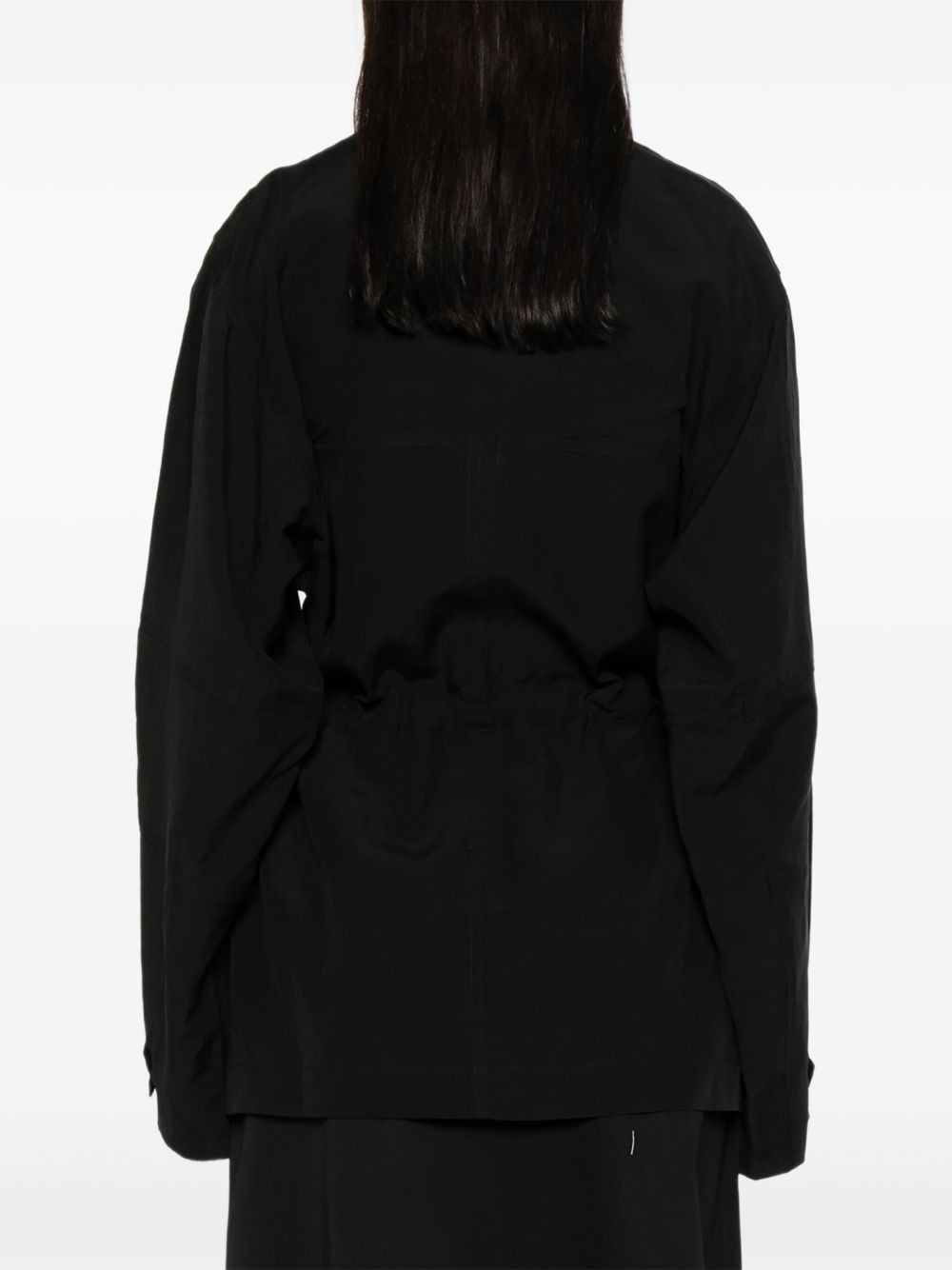 drawstring-waist sweatshirt - 4
