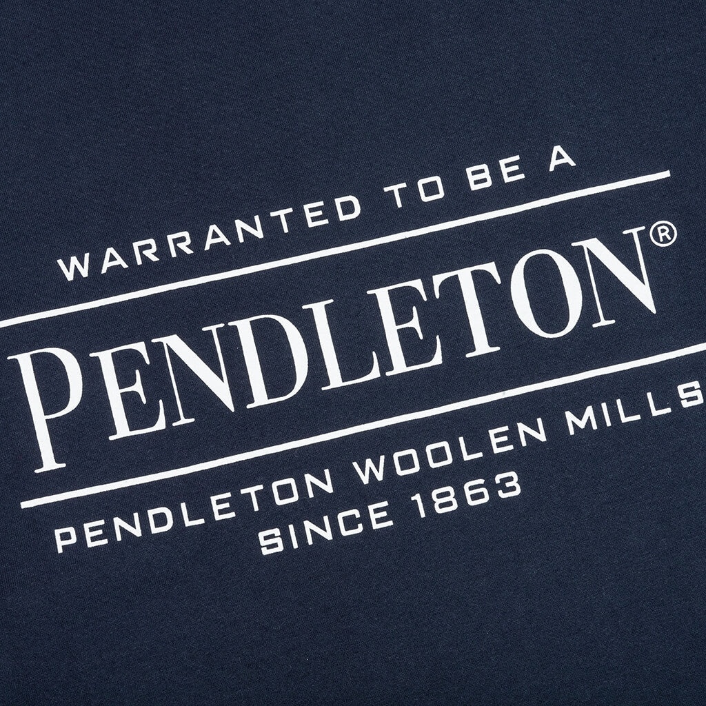 PENDLETON .CN .CO L/S TEE - NAVY - 9