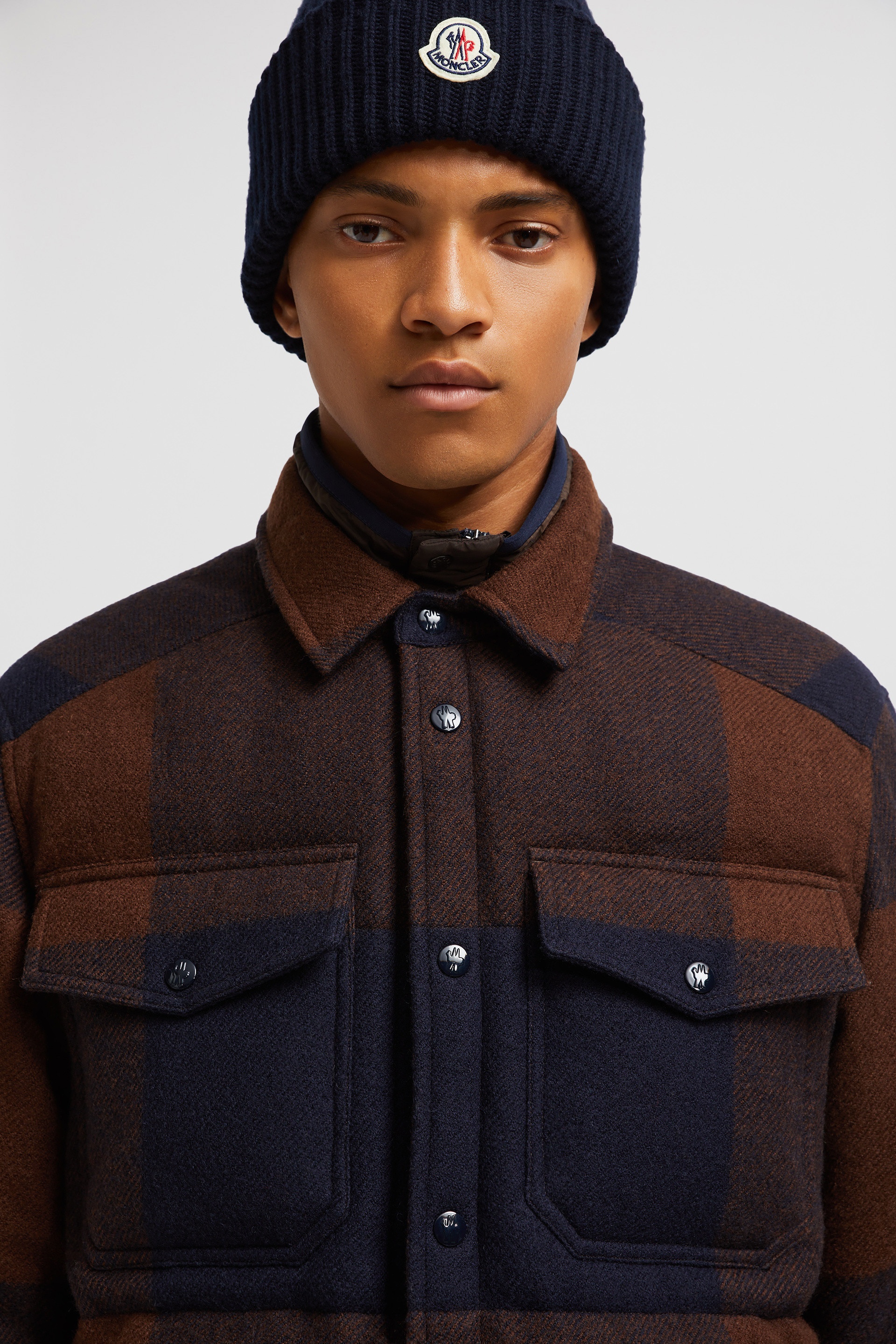 Ladurns Hooded Wool Down Shirt Jacket - 8