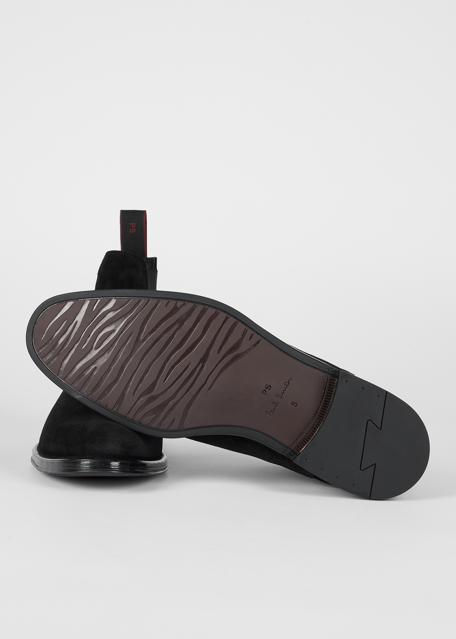 Black Suede 'Augustus' Boots - 2