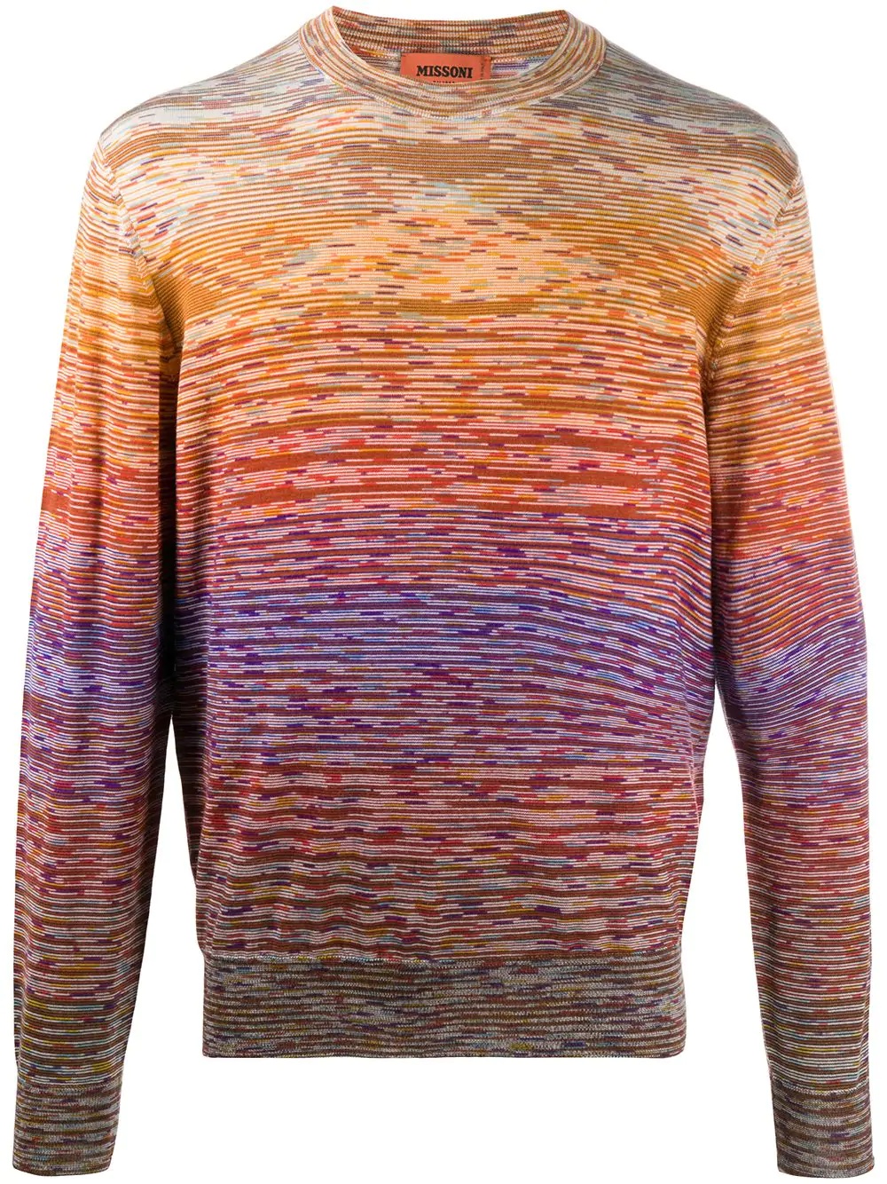 ombre print jumper - 1