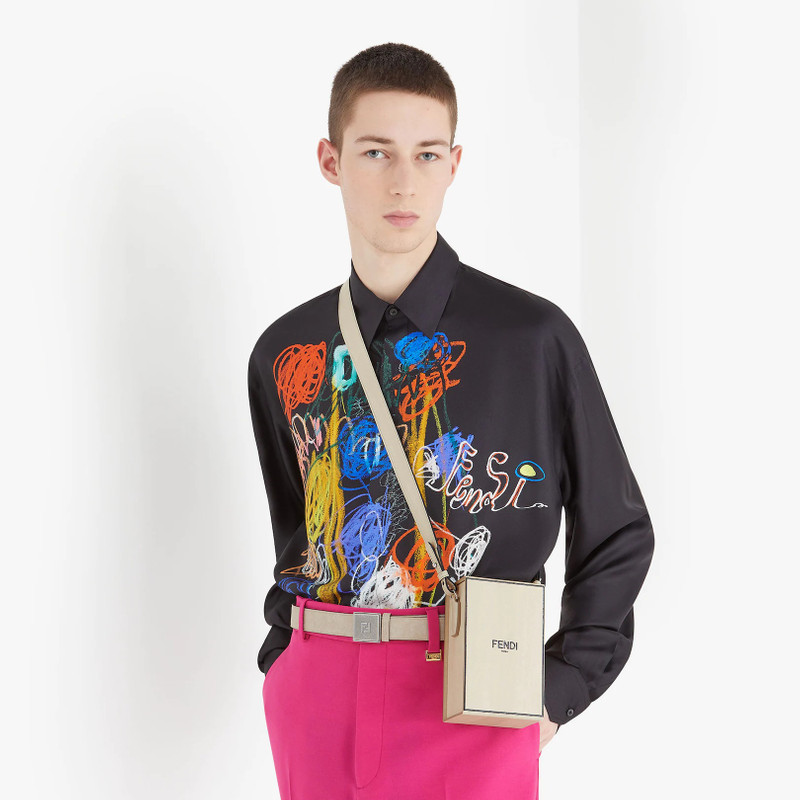 FENDI Black cotton shirt outlook