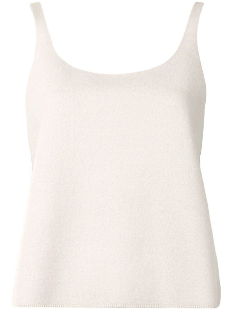 sleeveless knitted top 1