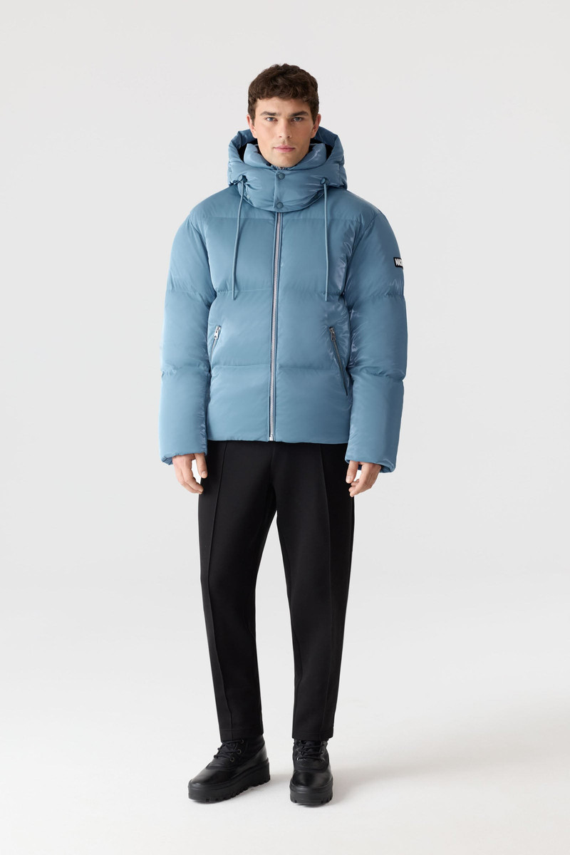 MACKAGE KENT-GLO High-Gloss Hooded Down Jacket outlook
