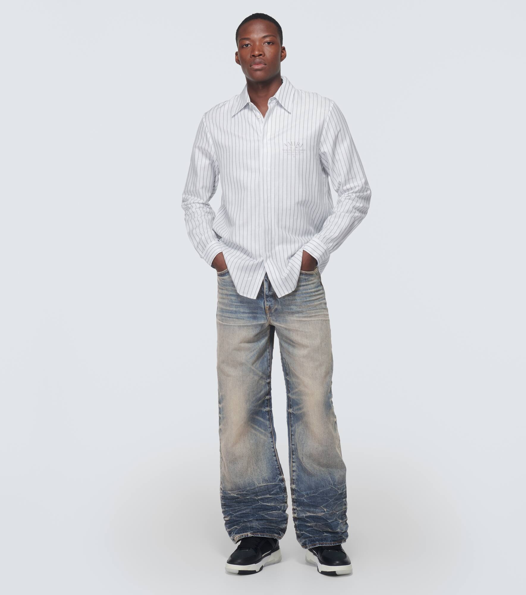 Baggy wide-leg jeans - 2