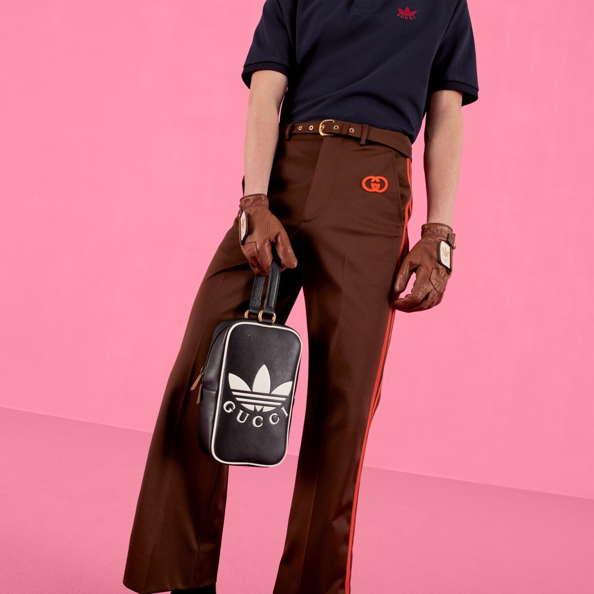 adidas x Gucci mini top handle bag - 3