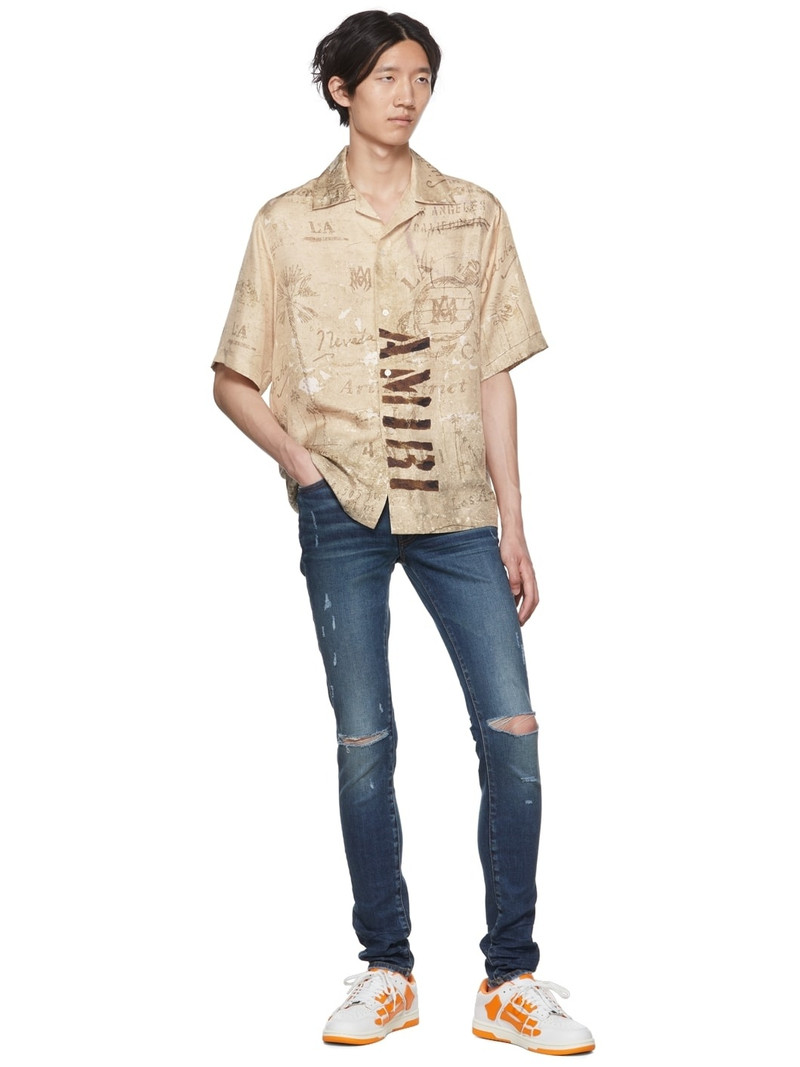 AMIRI Indigo Slash Jeans outlook