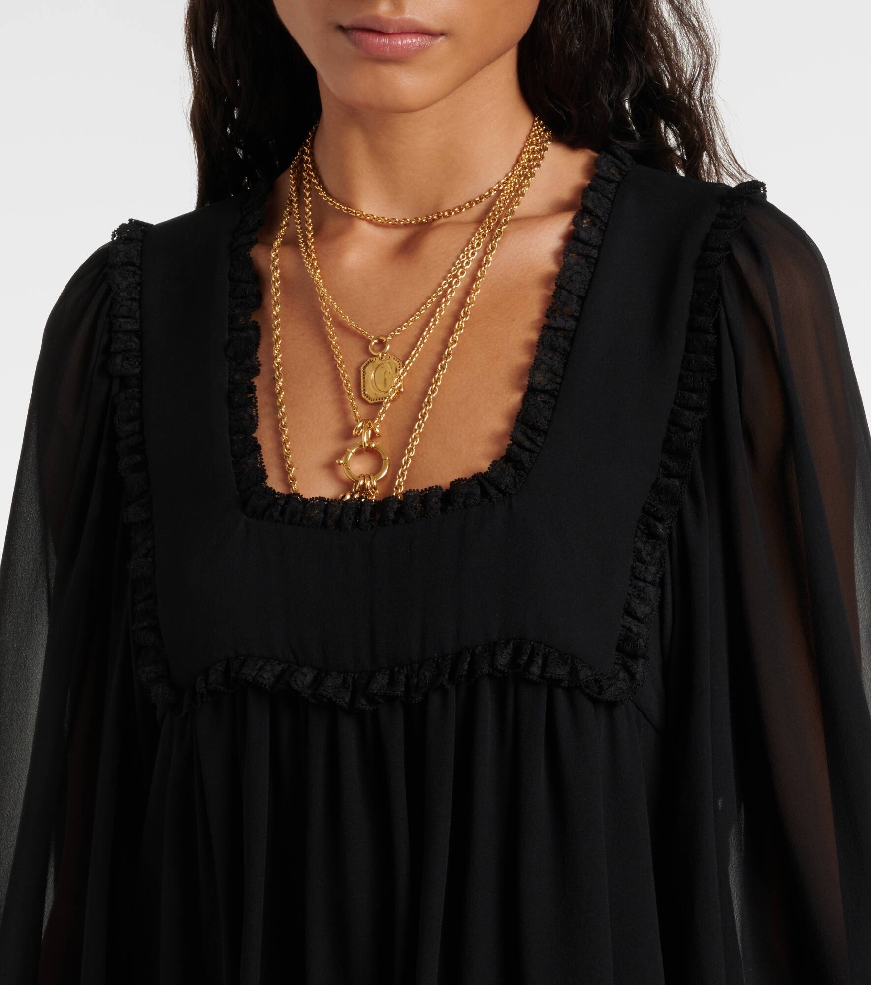 Silk minidress - 4