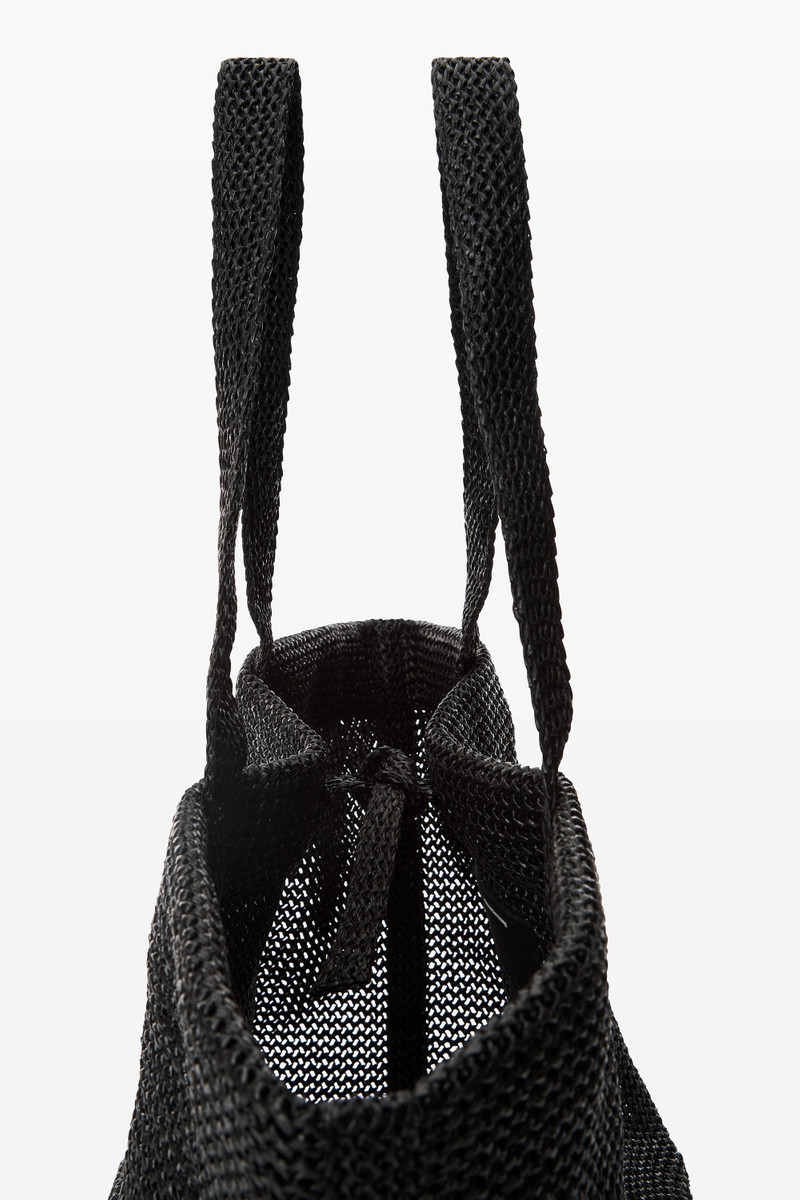 Punch XL Tote Bag in Raffia 4