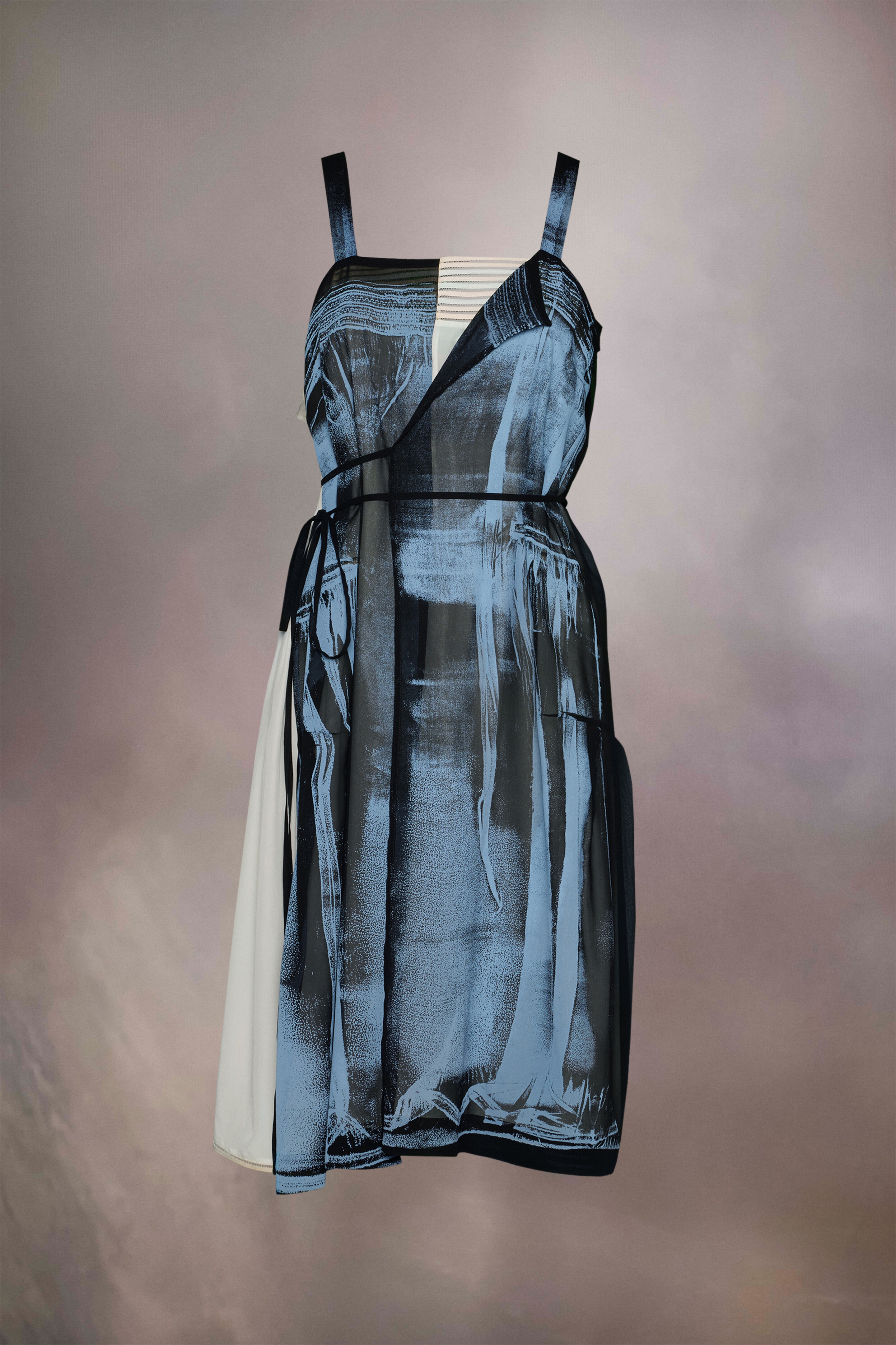 Freeze-frame silk dress - 2