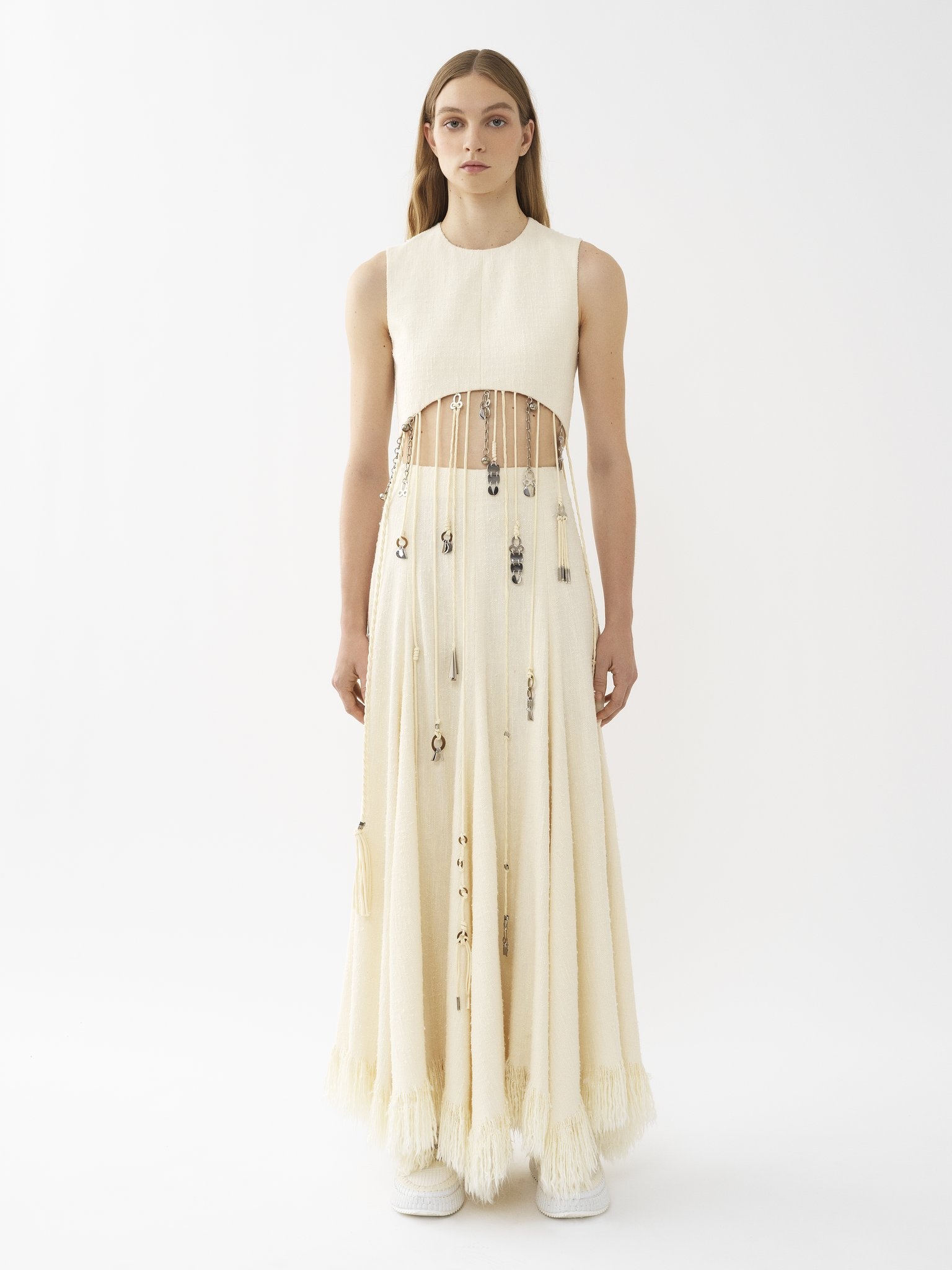 FLARED MAXI SKIRT - 2
