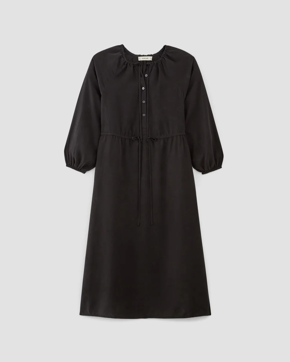THE TENCEL™ GATHERED MAXI DRESS - 1