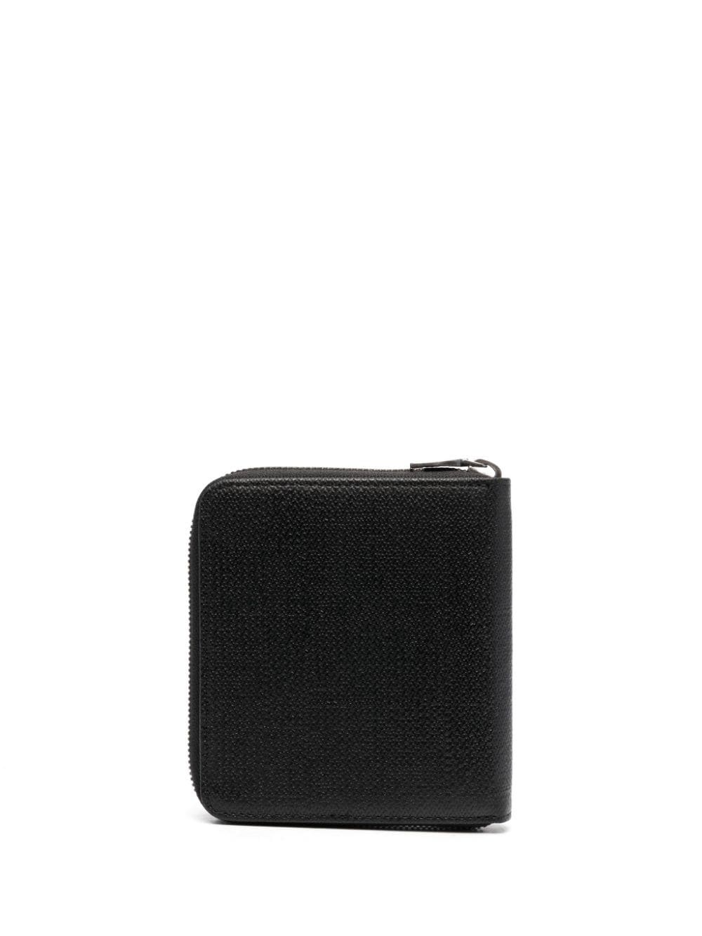 logo-plaque zip-fastening wallet - 2