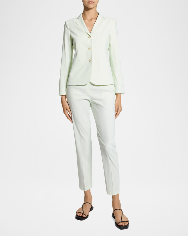 Theory Shrunken Single-Breasted Blazer outlook