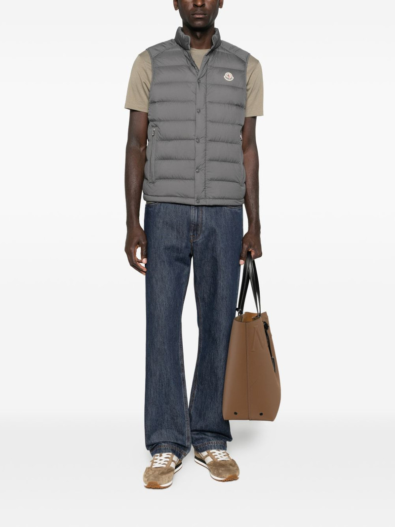 Moncler zip quilted gilet outlook
