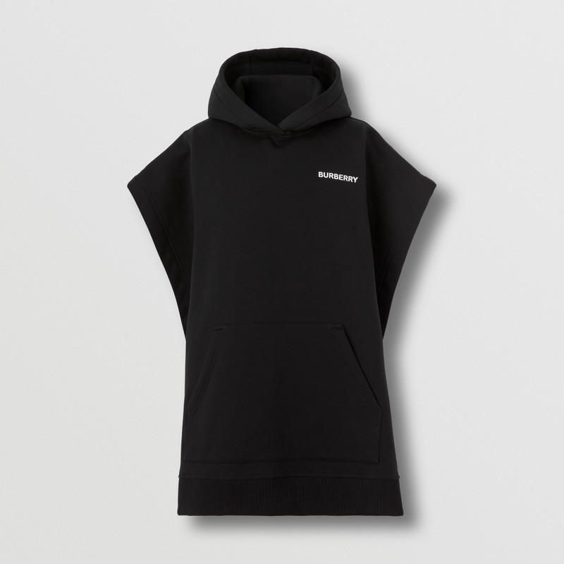 Coordinates Print Cotton Blend Hooded Poncho 3