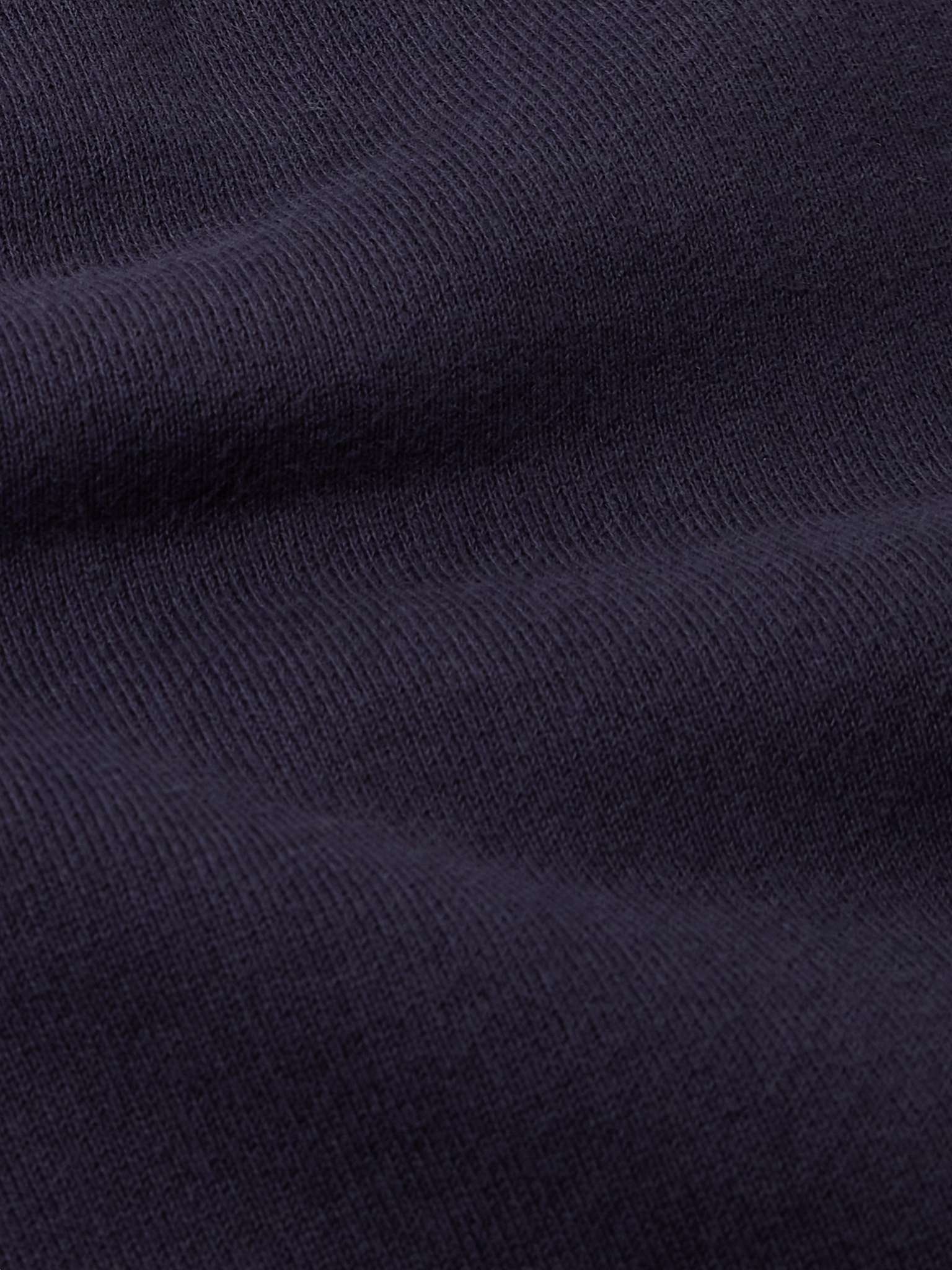 Enzyme-Washed Cotton-Jersey Sweatshirt - 4