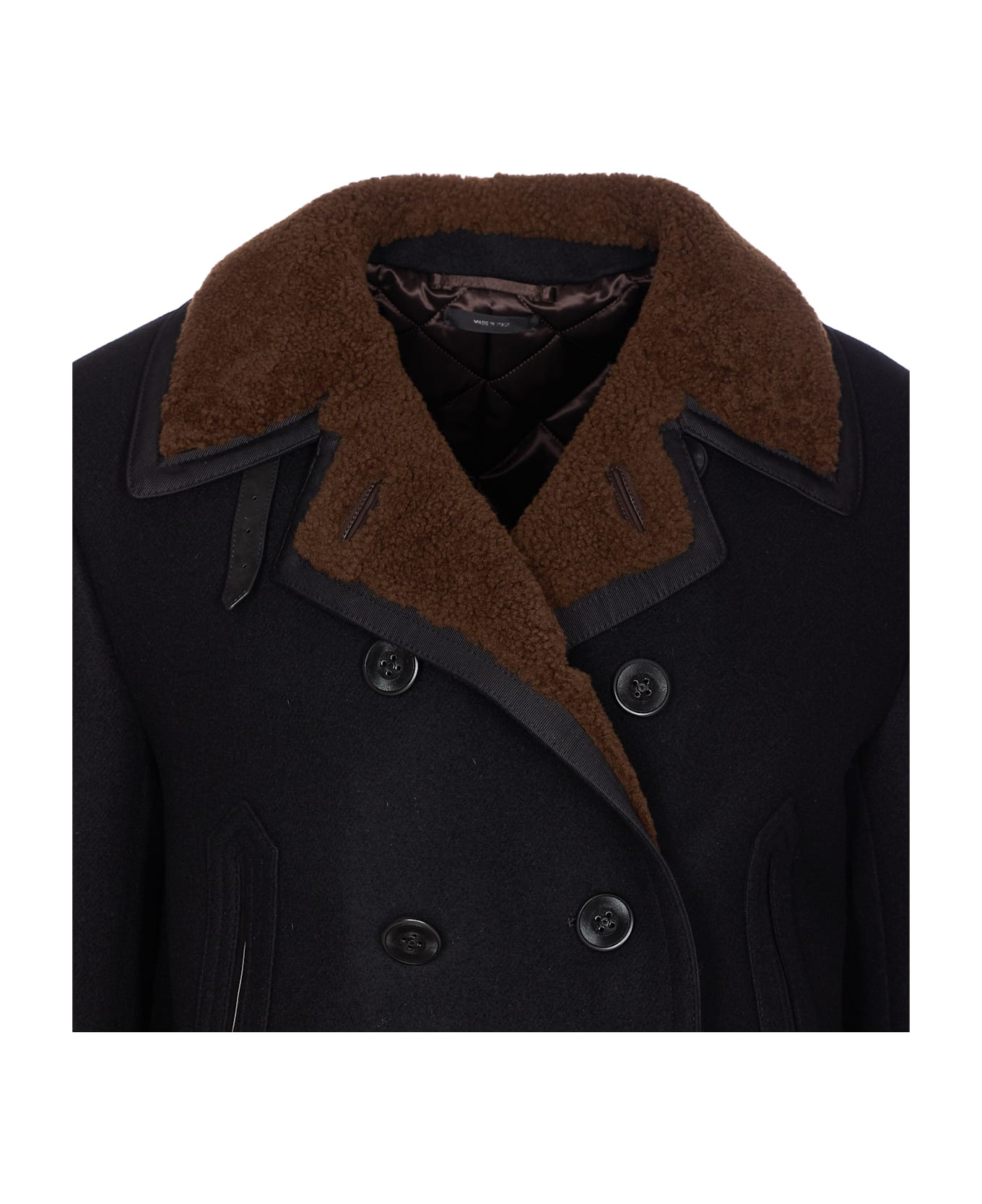 Japanese Melton Peacoat - 4