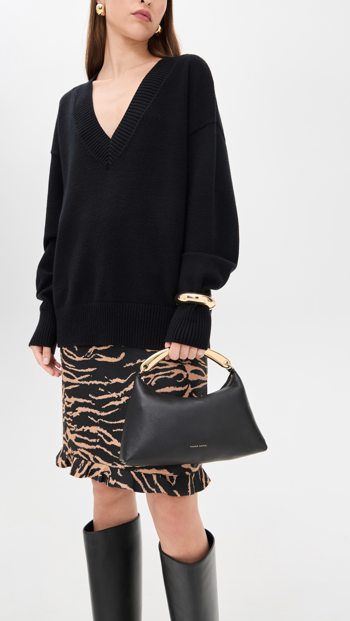 Metal Handle Rhea Bag - 2